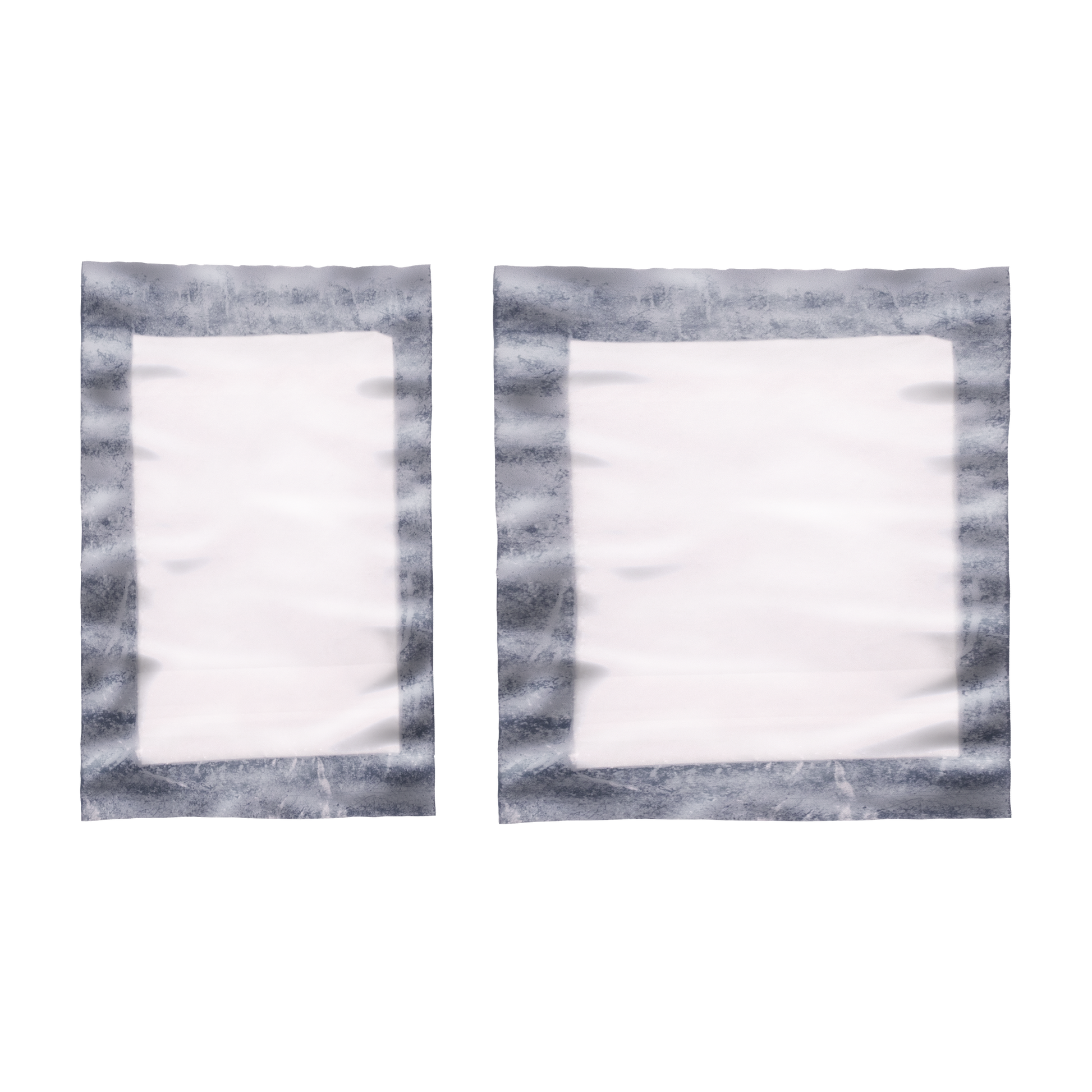 Tattoo Soaker Pads 6.25" x 7" Black 2000/Case
