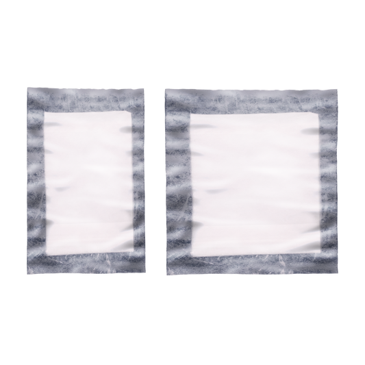 Tattoo Soaker Pads 6.25" x 7" Black 2000/Case