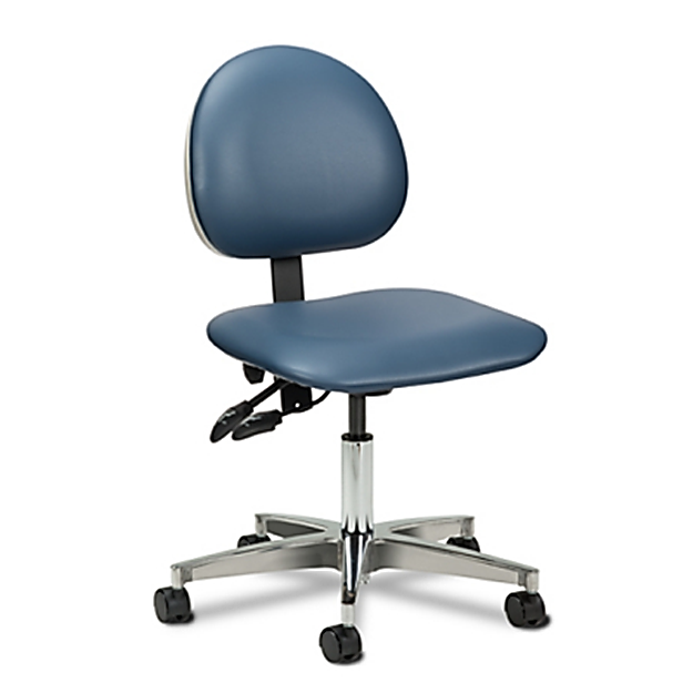 Professional Medical Staff Office Chair with Tilting Seat and Casters