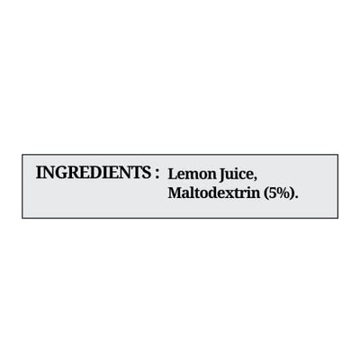 365 SPICERY Lemon Powder | Healthy Vitamin C & Natural Flavor - 100 gm