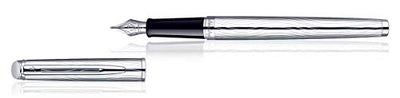 Waterman Hemisphere Dlx Metal CT FP Pen(Fine Nib)