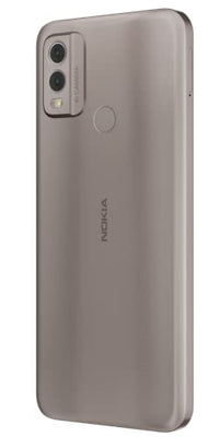 Nokia C22 | 3-Day Battery Life | 4GB RAM (2GB RAM + 2GB Virtual RAM) | 13 MP Dual Rear AI Camera with Night & Portrait Mode | IP52 | Sand