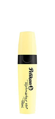Pelikan Pastel Highlighter Marker, Chisel Tip, Aqua Turquoise, Light Yellow, Lightpink, Lavender, Soft Orange, Meadow Green, Pack of 6