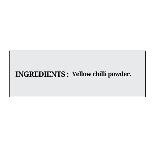 365 SPICERY Yellow Chilly Powder | Aromatic and Flavorful Spice for a Variety of Dishes | No Fillers or Preservatives - 500 gm