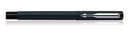 Parker Vector Matte Black Roller Ball Pen - Blue Ink, Pack Of 1