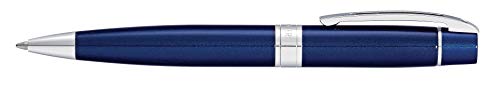 Sheaffer Gift 300 9341 Glossy Blue Ballpoint Pen with Chrome Plated Trim | Luxury Pen Gift Sets