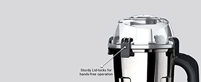 Bosch TrueMixx Pro Mixer Grinder MGM8842DIN 1000 W 4 Jars, Dark Blue (Indian Plug)
