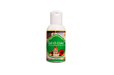 Tropolite Gel-O-Color Green Liquid Gel Synthetic Food Colour for Cakes, Cake Icing, Ice Creams & Beverage - 50 ml