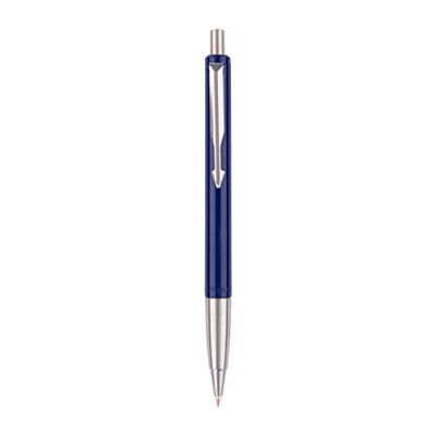 Parker Vector Standard Chrome Gold Trim Ball Pen - Blue Ink, Pack Of 1