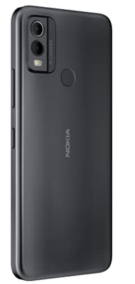 Nokia C22 | 3-Day Battery Life | 4GB RAM (2GB RAM + 2GB Virtual RAM) | 13 MP Dual Rear AI Camera with Night & Portrait Mode | IP52 | Charcoal