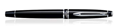Waterman Expert Black Chrome Trim Roller Ball Pen
