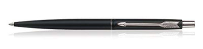 Parker Classic Matte Black Chrome Trim Ball Pen - Blue Ink, Pack Of 1