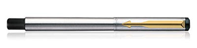 Parker Moments Vector Gold Trim Roller Ball Pen - Blue Ink, Pack Of 1