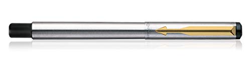 Parker Moments Vector Gold Trim Roller Ball Pen - Blue Ink, Pack Of 1