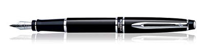 Waterman Expert Fine-Nib Fountain Pen (Mars Black)