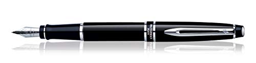 Waterman Expert Fine-Nib Fountain Pen (Mars Black)