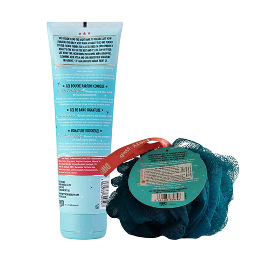 Creamy Body Wash And Shower Puff | Combo Of 2