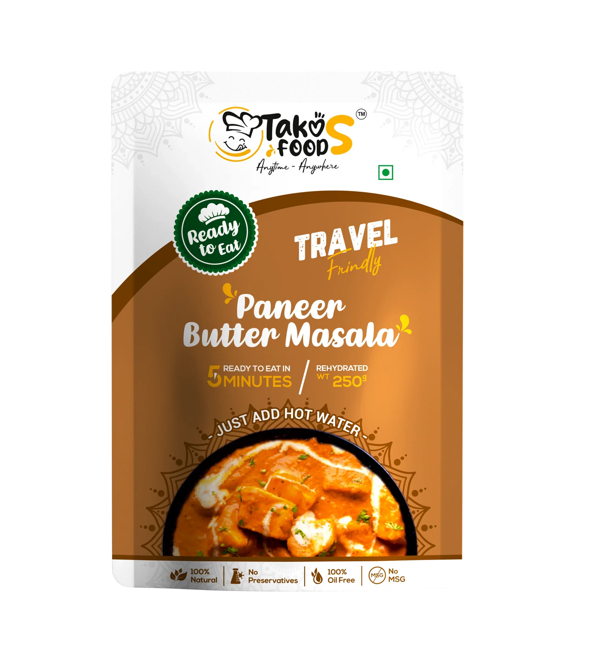 Takos Food Paneer Butter Masala | Ready To Eat 250 gms
