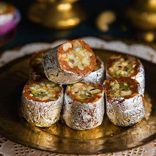 24 Carats Mithai Magic Anjir Roll - 500 gms