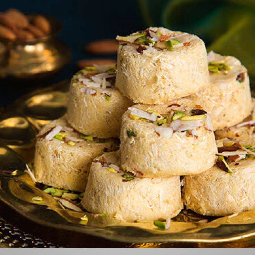 24 Carats Mithai Magic Badam Sonpapdi - 500 gms