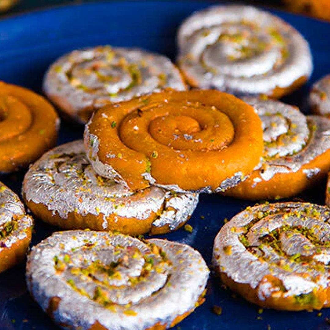 24 Carats Mithai Magic Kesariya Kaju Jalebi - 500 gms