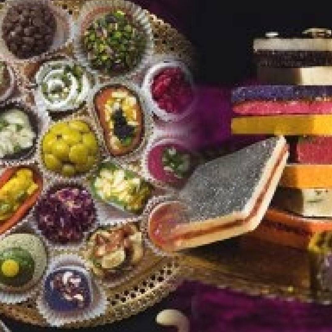 24 Carats Mithai Magic Royal Gift Box - 500 gms