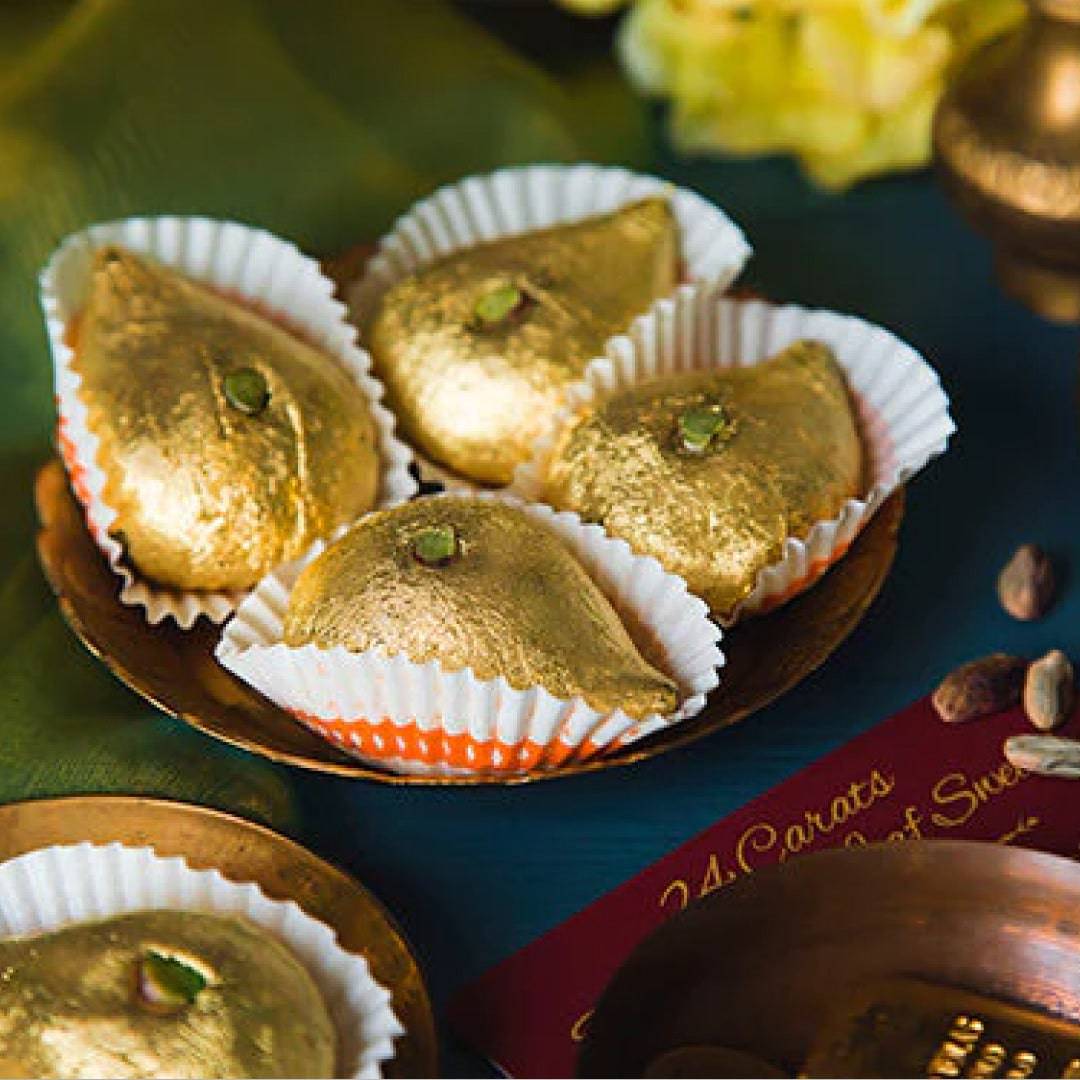 24 Carats Mithai Magic Survarna Tulsi Ganga - 500 gms| World’s Most Expensive Sweet