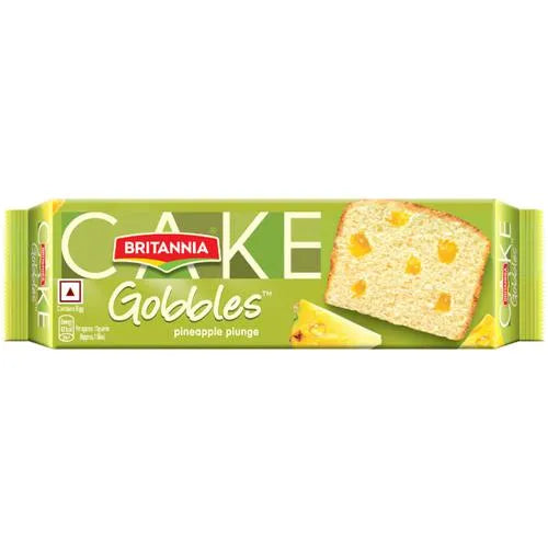 Britannia Gobbles Bar Cake Pineapple, 50 g