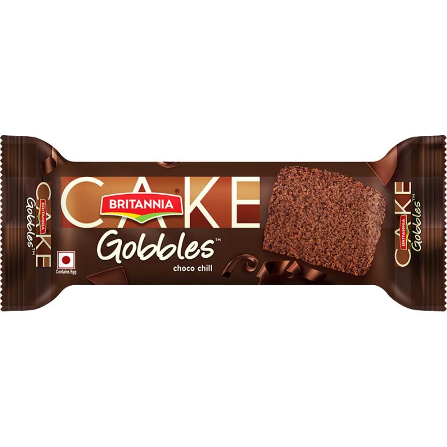 Britannia Gobbles Choco Chill Cake, 55 g