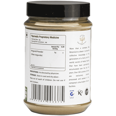 Bixa Botanical Nirgundi Powder