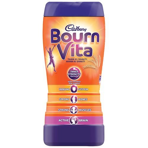 Cadbury Chocolate Health Drink - Bournvita, 200 g Jar