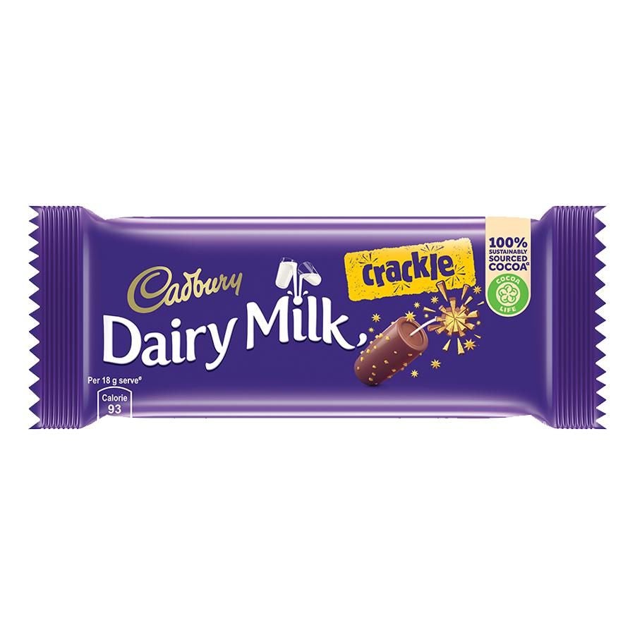 Cadbury Dairy Milk Crackle Chocolate Bar, 36 g