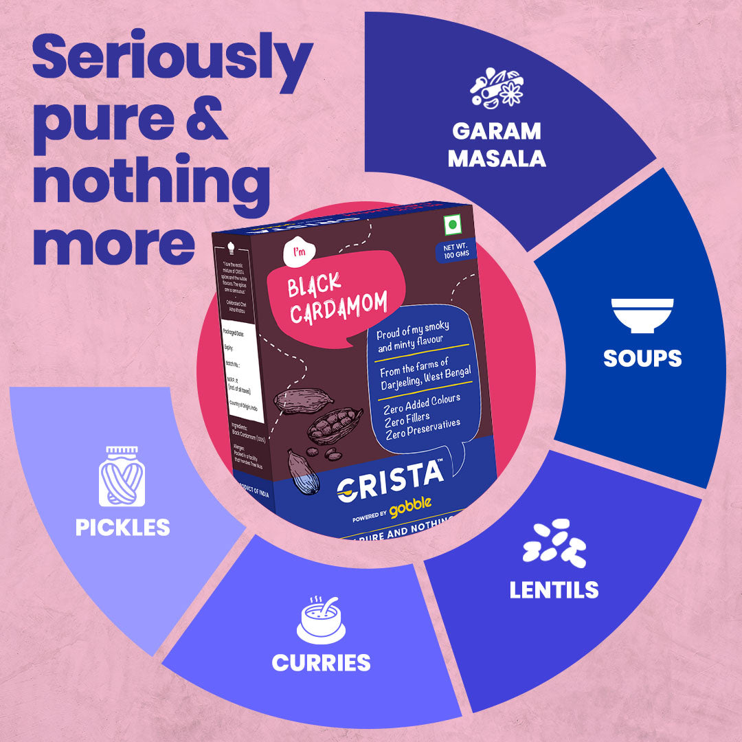 CRISTA Cardamom Combo Pack