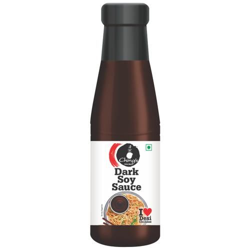 Chings Secret Dark Soy Sauce, 210 g Bottle