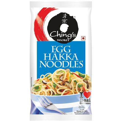 Chings Secret Egg Hakka Noodles, 150 g Pouch