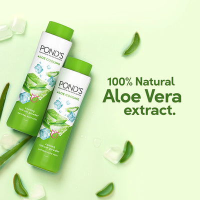 Pond's Aloe Cooling Talc Powder - 300 gm