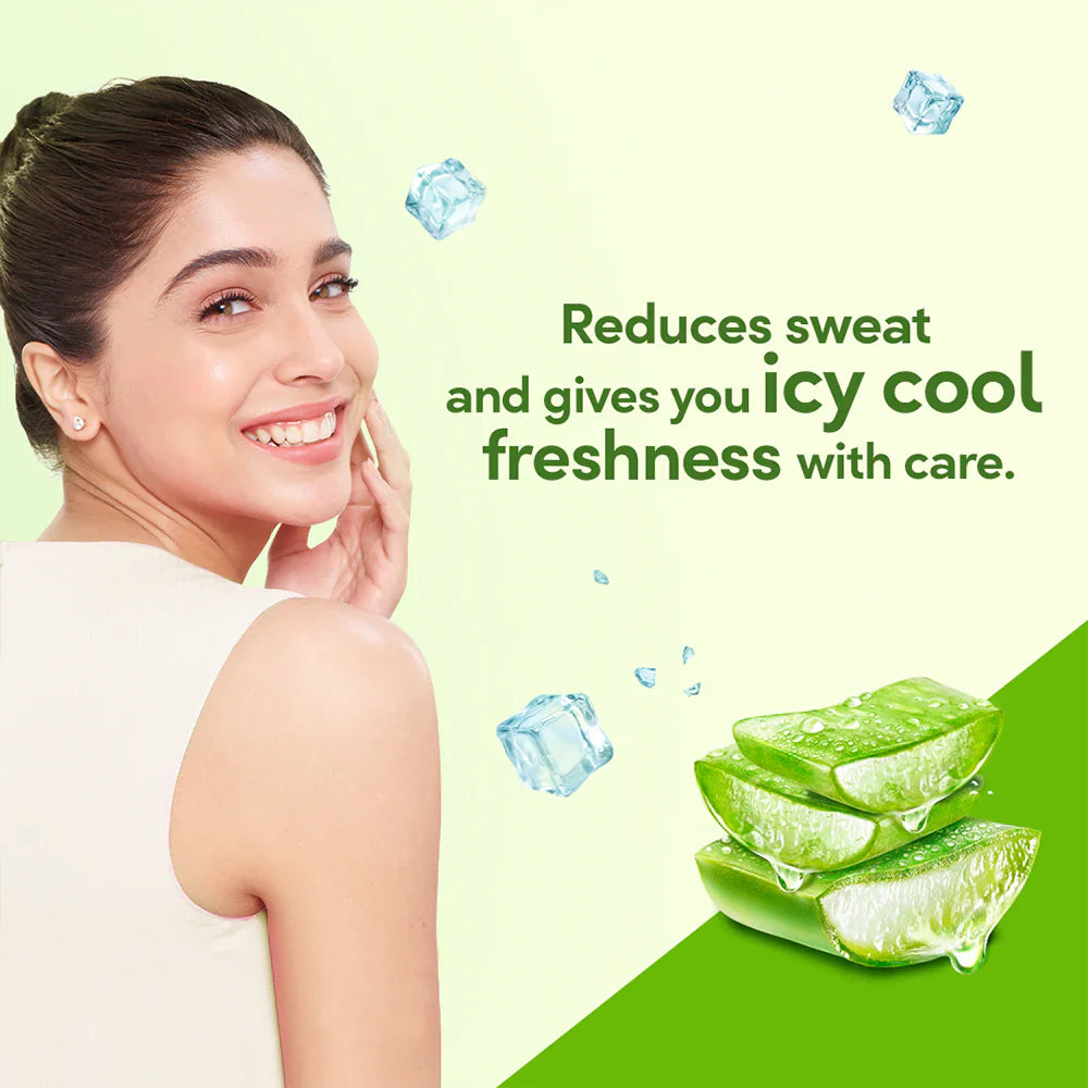 Pond's Aloe Cooling Talc Powder - 300 gm