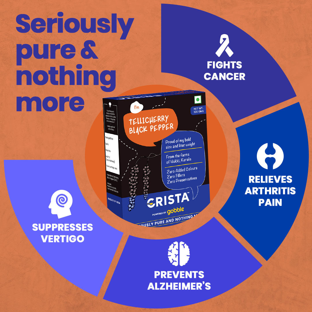 CRISTA Daily Whole Spices (Masala) Combo Pack - 1