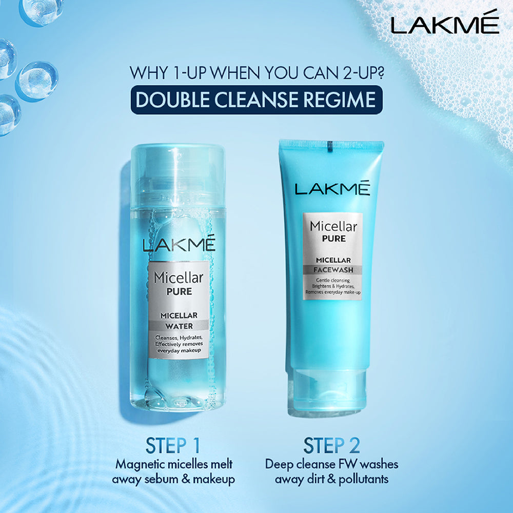 Eye Regime with Micellar Water for Makeup Removal