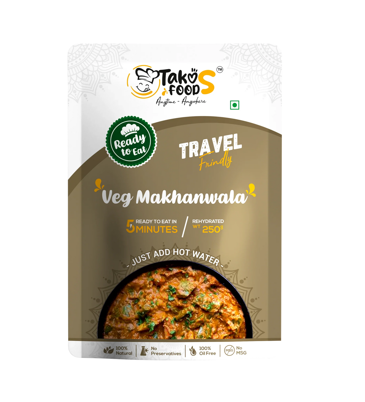 Takos Food Veg Makhanwala | Ready To Eat 250 gms