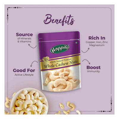 Happilo Premium Whole Cashew Nuts