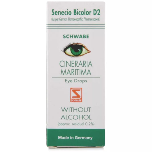 Dr. Willmar Schwabe Cineraria Maritima Eye Drop 10ml | Pack of 2
