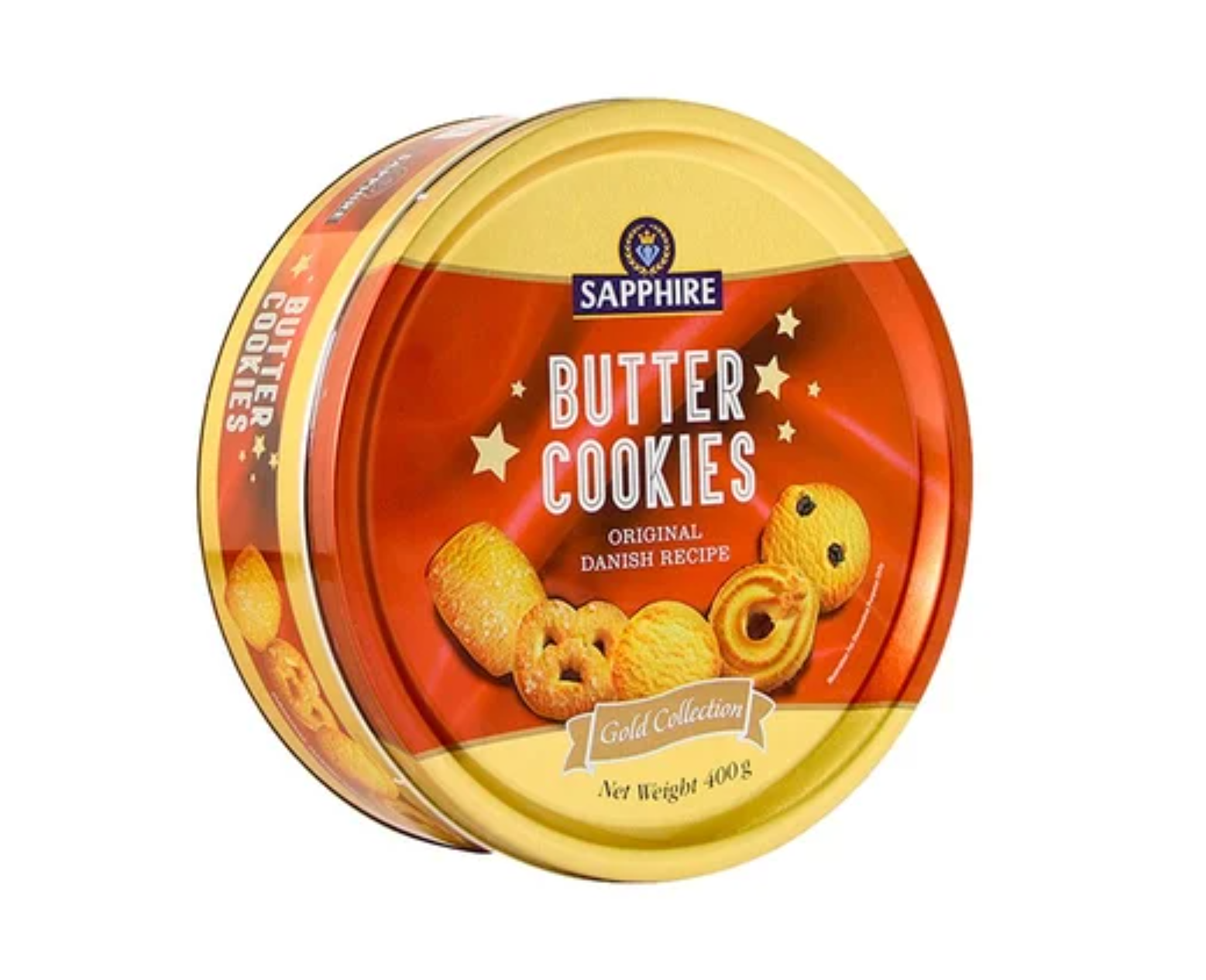 Sapphire Butter Cookies Gift Pack (Gold Collection) - 400GM