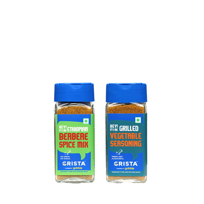 CRISTA Berbere and Vegetable Seasoning Combo Pack