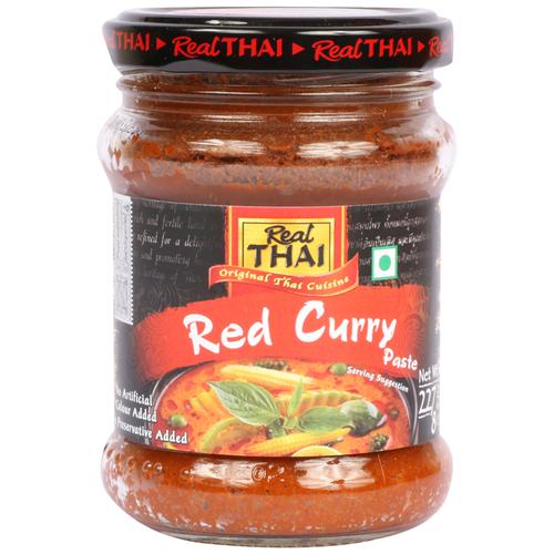 REAL THAI Red Curry Paste, 227 g