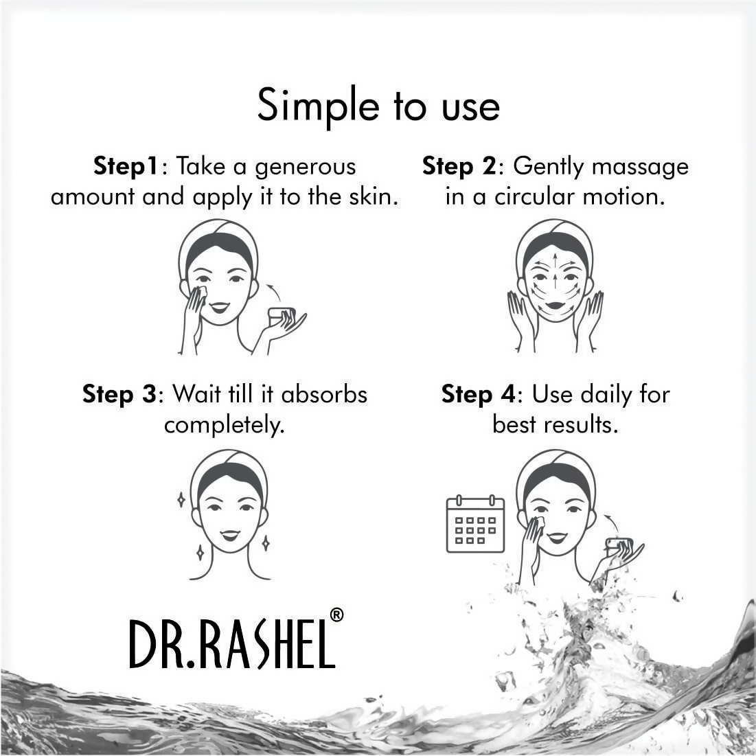 Dr.Rashel Gold Cream For Face And Body
