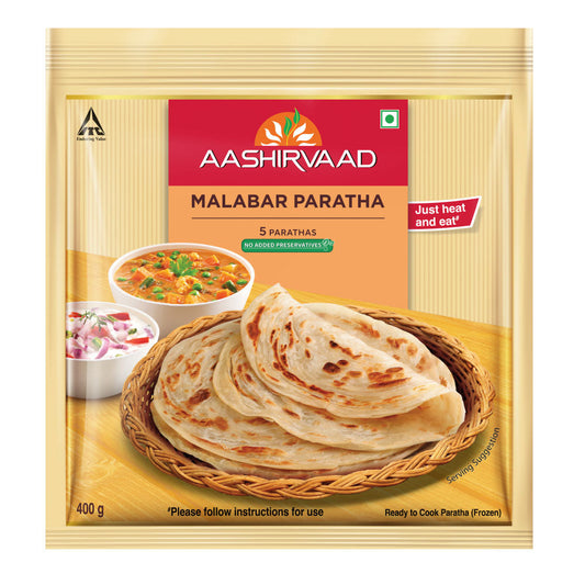 Aashirvaad Malabar paratha, 400g
