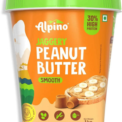 Alpino High Protein Jaggery Peanut Butter Smooth