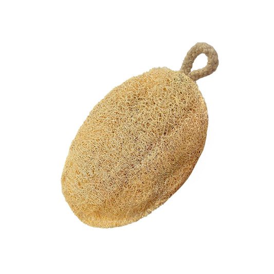 Careberry Earth-Embrace Exfoliating Loofah| Body Sponge Scrubber for Bathing | Bath Luffa Sponges