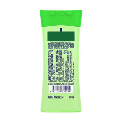 Vaseline Moisturiser Intensive Care Aloe Fresh